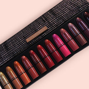 MAC Taste of Stardom Mini Lipstick Set - 12 Lipsticks in Case & Free Gift
